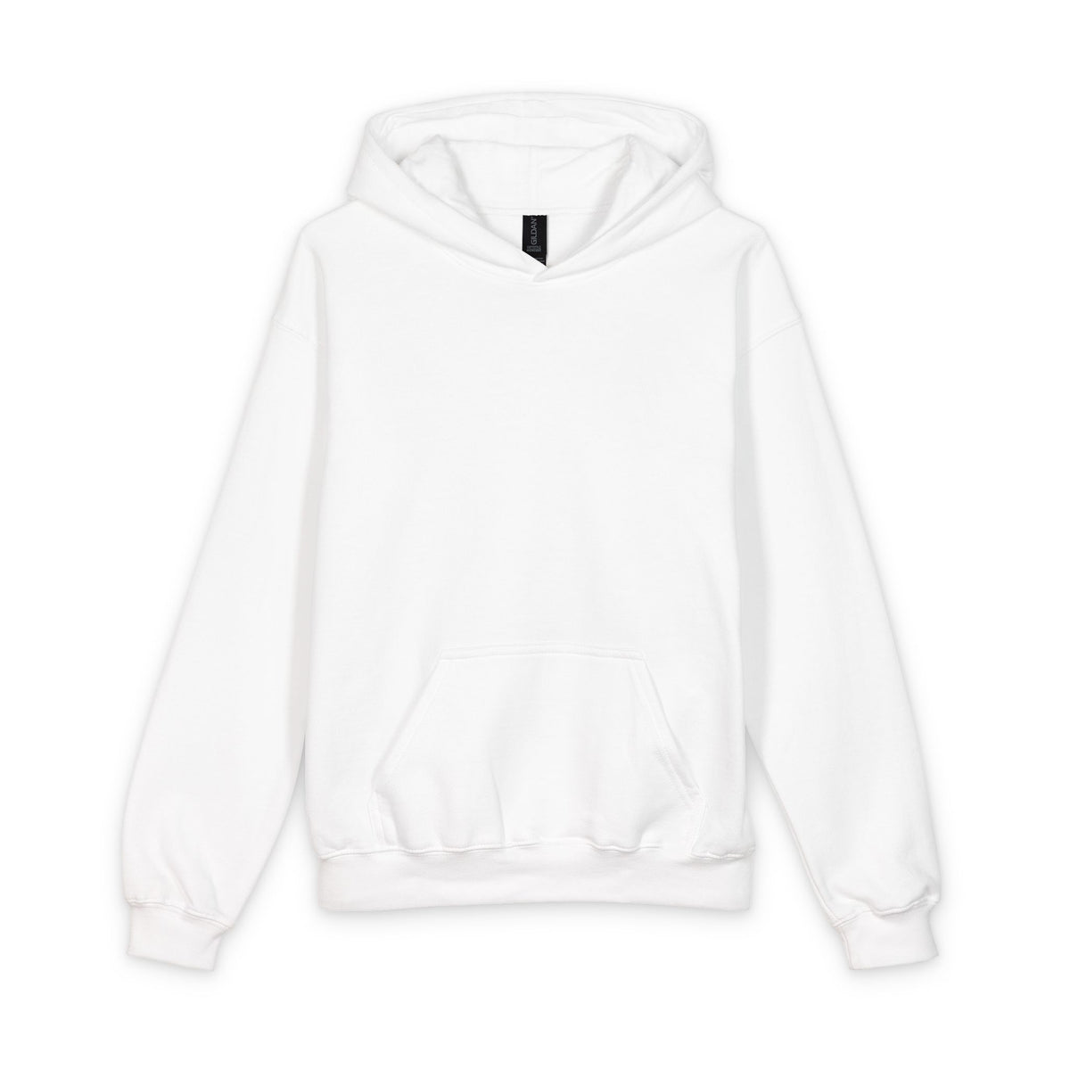 Youth Hooded Sweatshirt — Classic White Kids' Midweight Pullover