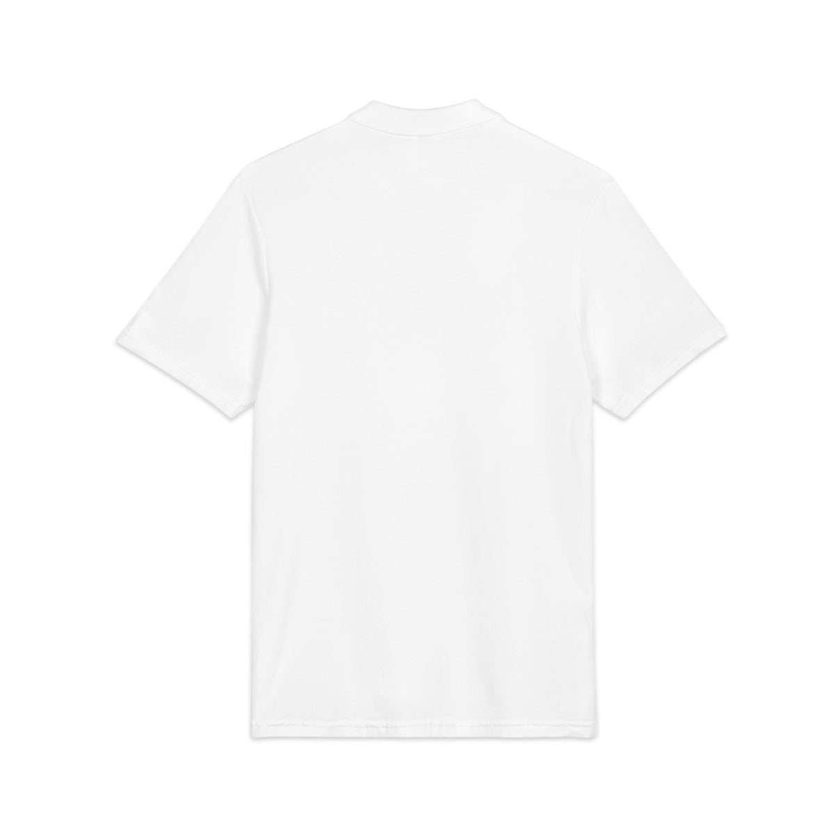 Polo Shirt "I ❤️ ma Ville"  — Classic White Pique