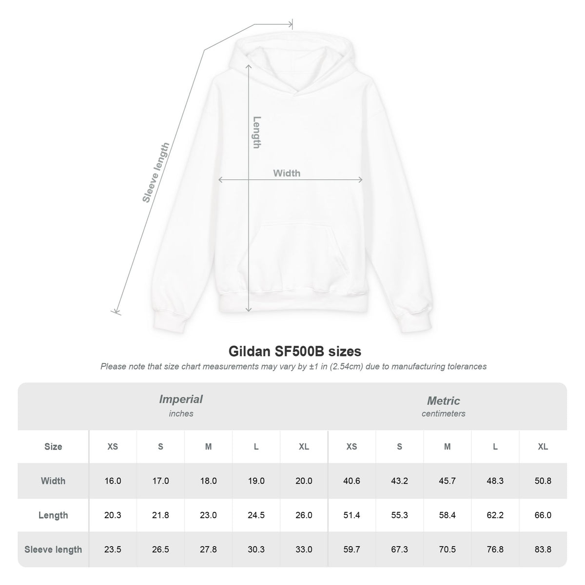 Youth Hooded Sweatshirt — Classic White Kids' Midweight Pullover