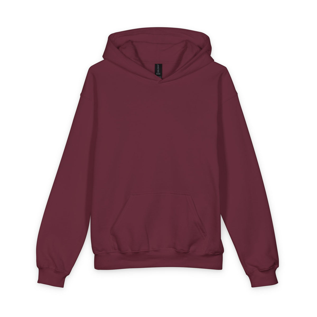 Youth Hooded Sweatshirt — Classic White Kids' Midweight Pullover