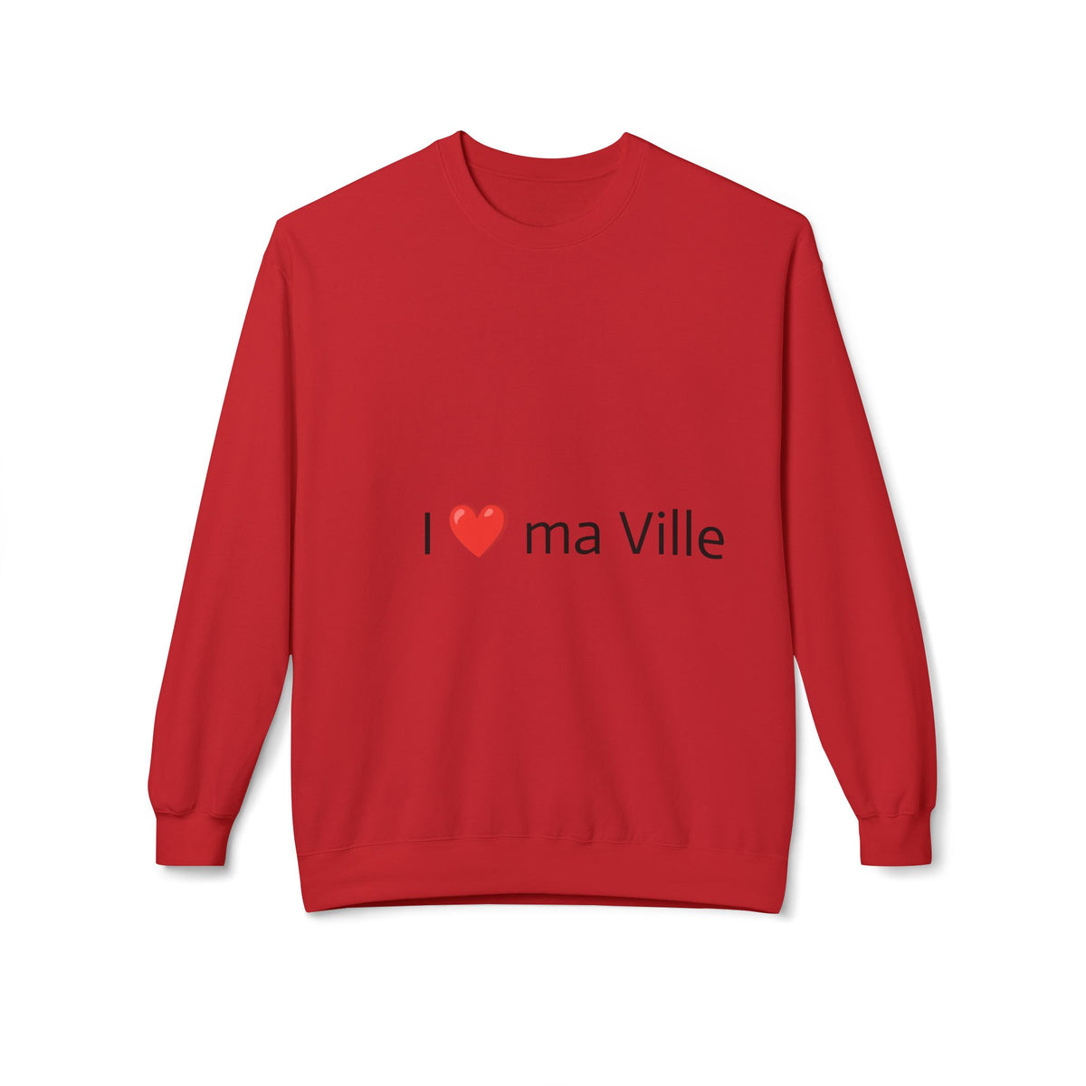 Crewneck Sweatshirt — I  ma Ville French City Pride Pullover